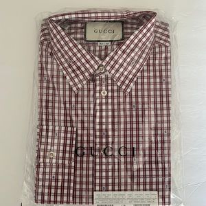 Gucci Mens button down dress shirt